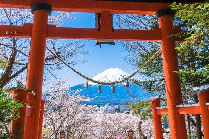 プライベート 1 日ツアー 富士火山 富士急河口湖パゴダ