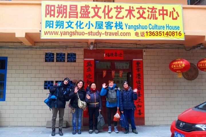 Eine Stunde Kulturunterricht in Yangshuo
