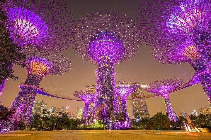 Singapore Night River Cruise mit Lichtshows und Satay Tasting