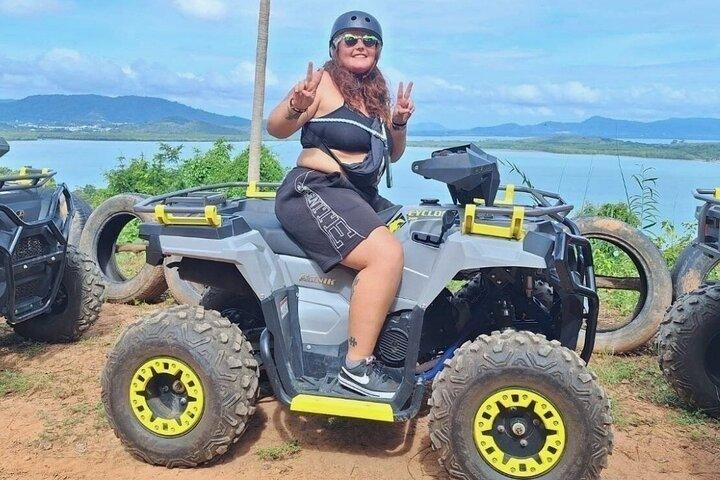 VTT extrême, tyrolienne dans la jungle avec points de vue secrets à Phuket