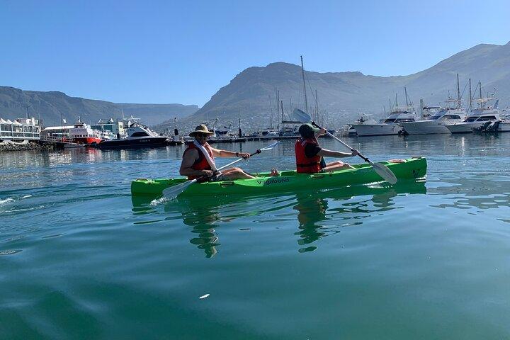 Deux heures de kayak à Hout Bay