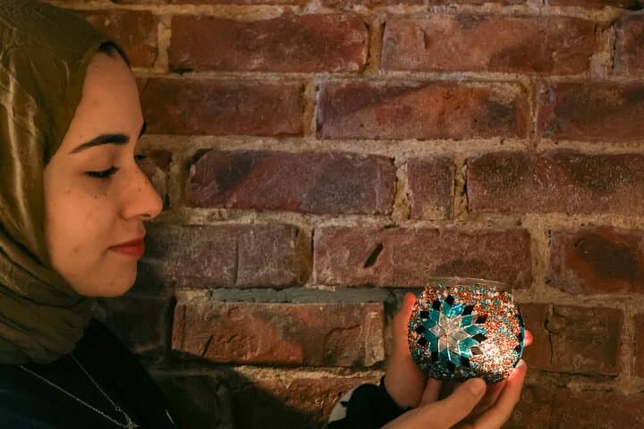 Istanbul Mosaic Candle Holder Workshop in Old Town