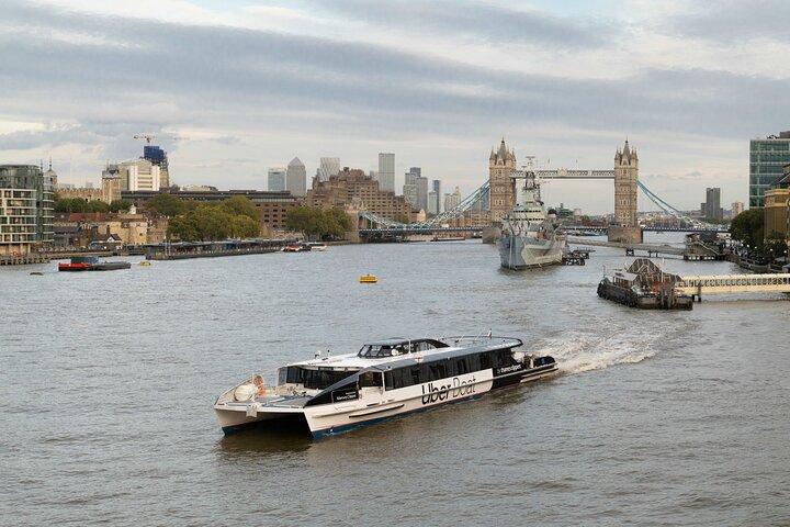 Londres Roundtrip Thames Cruise Uber Boat by Thames Clippers