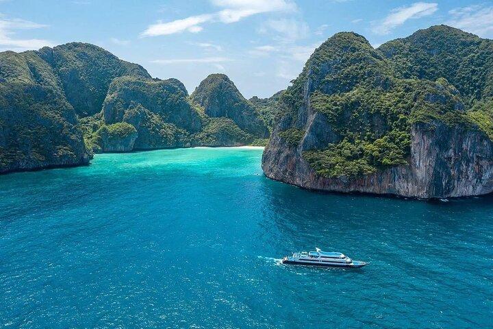 Visite au coucher du soleil des îles Phi Phi avec plongée et déjeuner