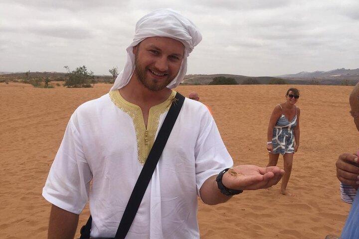 Jeep safari 4x4 mini sahara desert with Berber Lunch