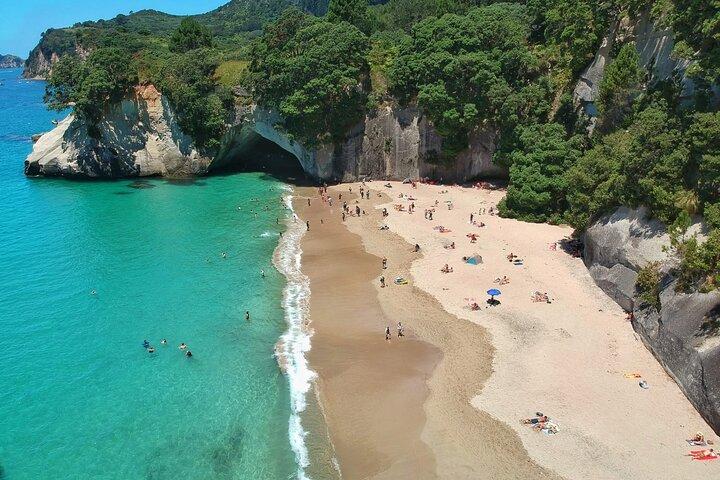 Cathedral Cove & Hot water beach -Heldagstur: PRIVAT TUR