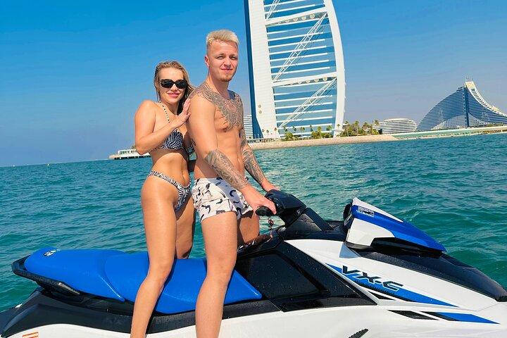 Jet ski eventyr på Burj Al Arab 1H Gratis billeder og videoer