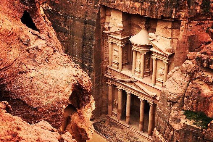 Visita guiada privada a Petra y Wadi Rum