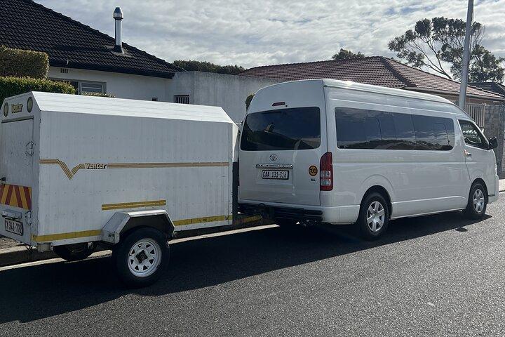 Privat lufthavnstransport : Cape Town Lufthavn | 4 - 13-sæder minibus
