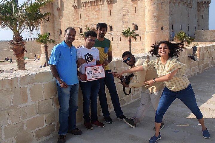 Excursão privada de dia inteiro histórica de Alexandria a partir do Cairo