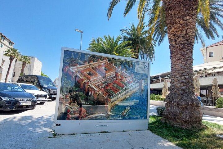 Tour privato da Dubrovnik a Spalato con trasferimento