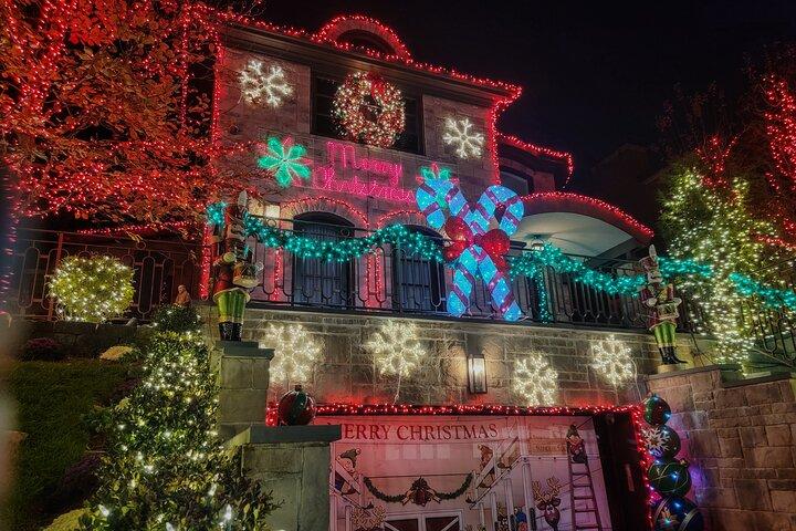 Weihnachtslichter-Tour Dyker Heights
