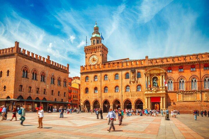 Desde Florencia: Excursión de un día a Bolonia con degustaciones locales