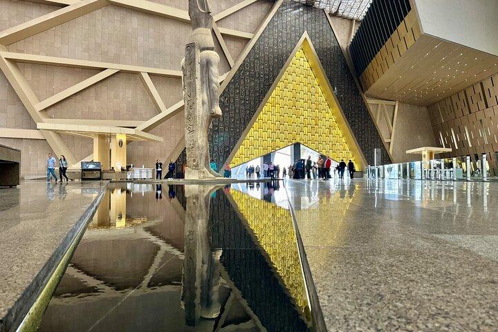 Grand Egyptian Museum and Giza Pyramids Tour & ATV Quad Bike Ride