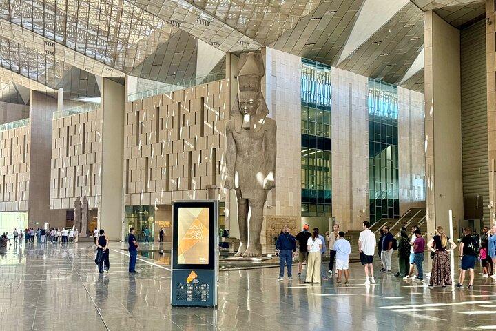 Grand Egyptian Museum and Giza Pyramids Tour & ATV Quad Bike Ride
