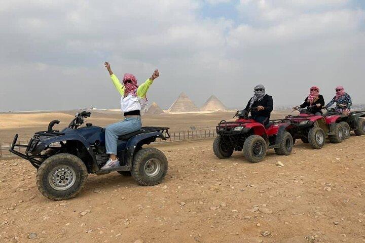 ATV Quad Bike Ride på Giza pyramiderna från Kairo, Giza