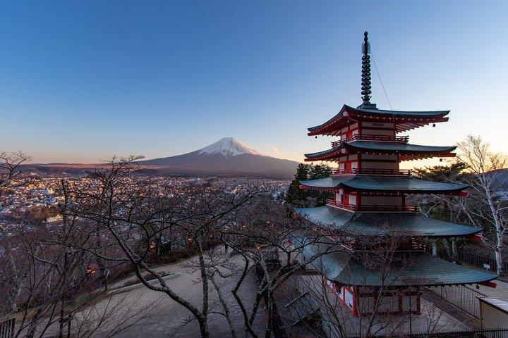 東京から富士山と河口湖プライベート日帰り旅行