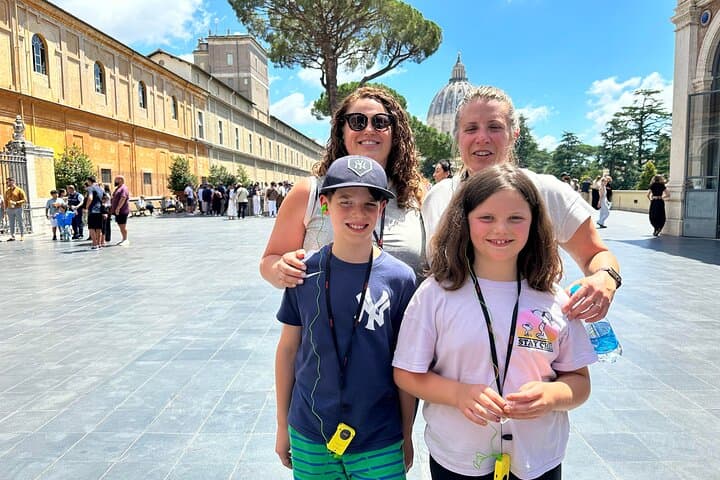 Family-Friendly Vatican Tour for Kids with Sistine Chapel