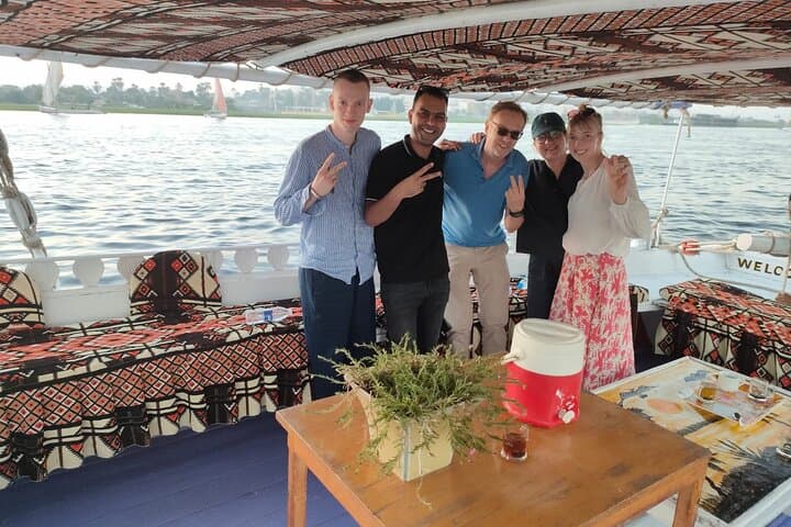 Nile River Felucca Ride in Luxor sunset time