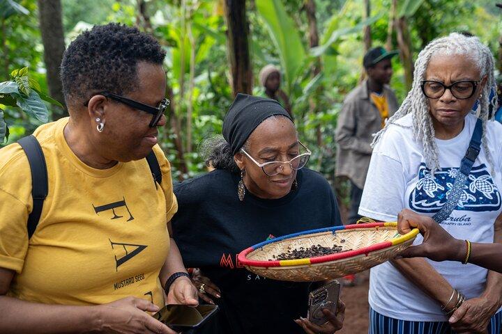 Tour de café por la vida silvestre de Serval con la tribu local Chagga