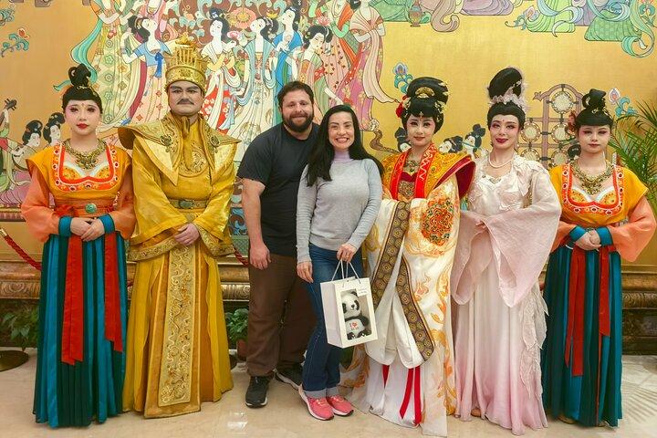Xi'an Tangdynastin Visa biljett Valfritt Dumplings eller kunglig middag