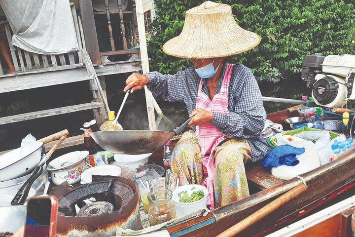 Halvdag Bangkok utanför allfartsleden