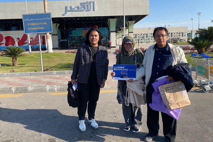 Privétransfer van Luxor naar Aswan