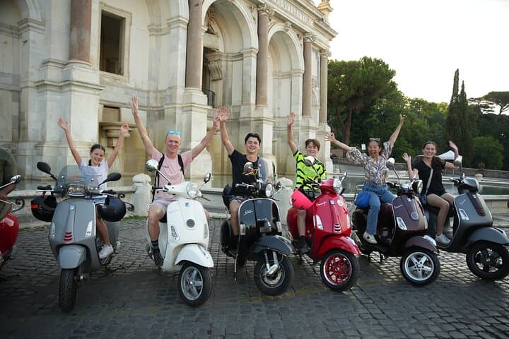 Explore Rome on Vintage Vespa with Tiramisu