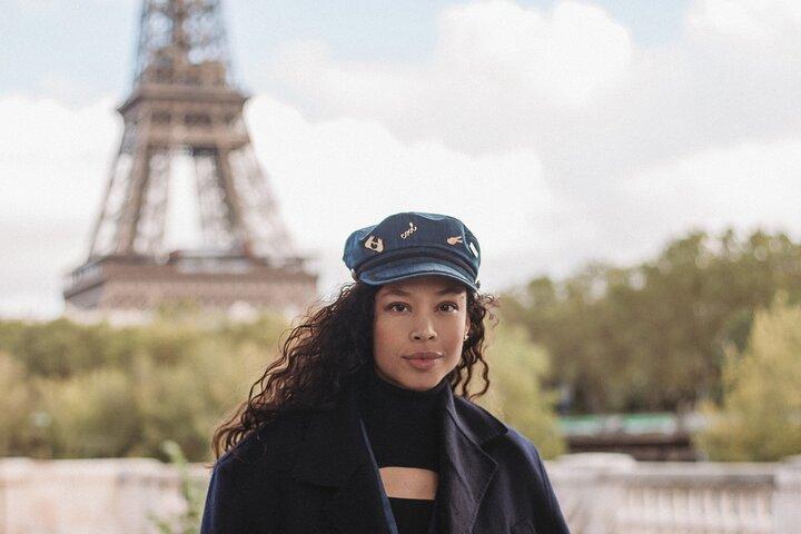 Séance photo mode parisienne avec une équipe pro