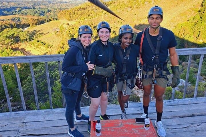 Lion's Head Hike, Constantia Zipline and Winery, Noordhoek Beach