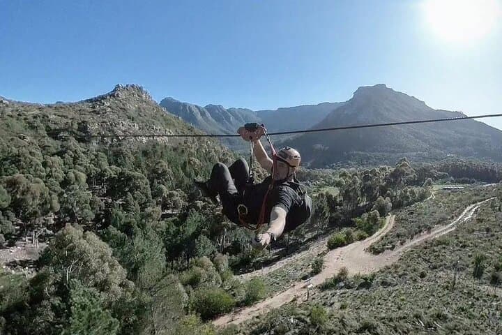 Lion's Head Hike, Constantia Zipline and Winery, Noordhoek Beach