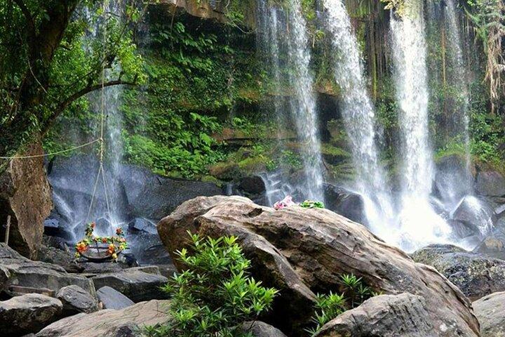 Excursão privada ao Parque Nacional Phnom Kulen e 1000 Linga