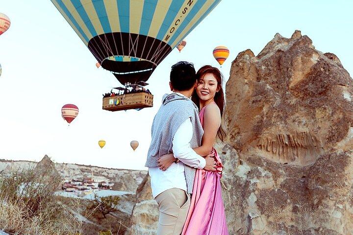 Prise de vue photo et vidéo privée avec Cappadocia Photographer - Atlas