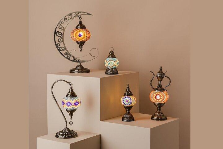 Mozaïek kunst lessen Dallas: Turkse lamp workshop
