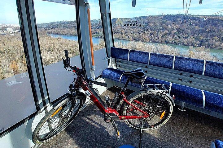 Toulouse panorámica: Tour en bicicleta eléctrica y teleférico