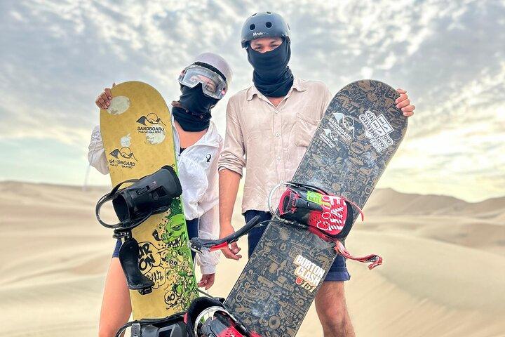 Echte professionele sandboard-ski-ervaring Huacachina