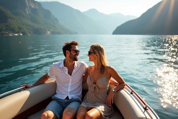 Milan: Dagtrip naar het Comomeer met chauffeur en privéboottocht