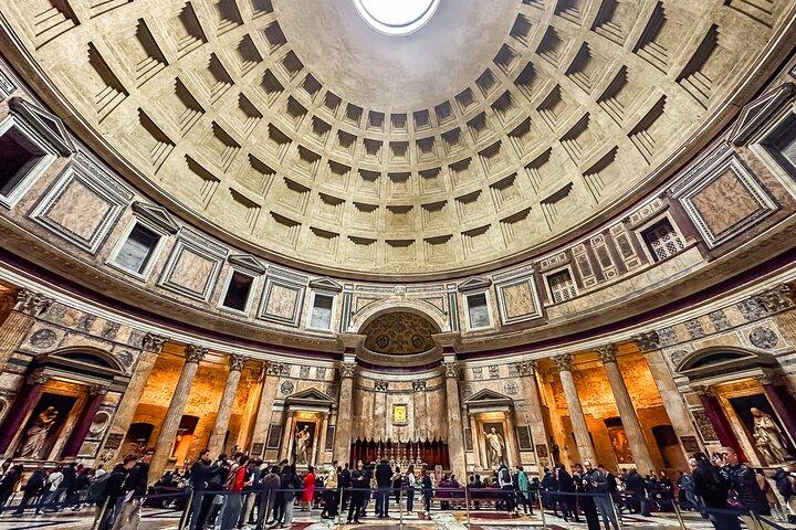 Pantheon guidet tur med reserverede entrébilletter