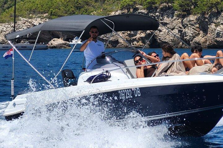4-timmars privat båttur från Dubrovnik med drinkar