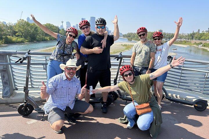 Visite de 2 heures en trottinette électrique à Calgary
