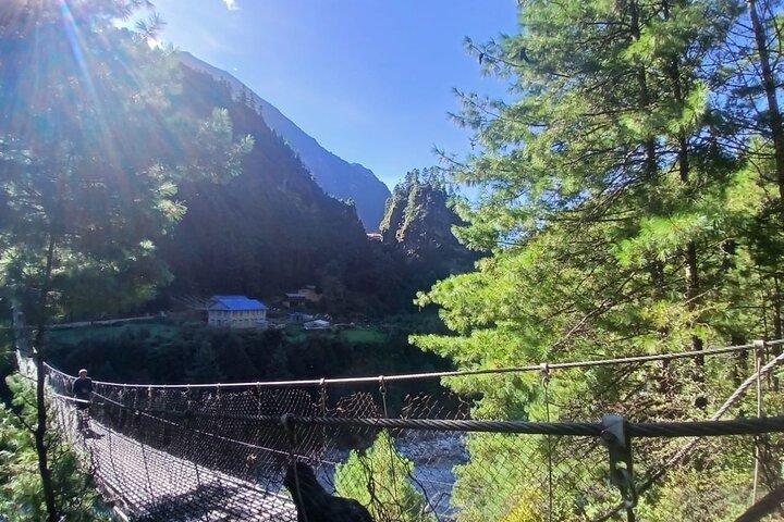Luxus Basislager Trek mit Chopper zurück vom Basislager