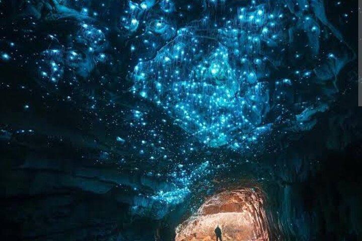Cuevas Waitomo Glowworm y Ruakuri
