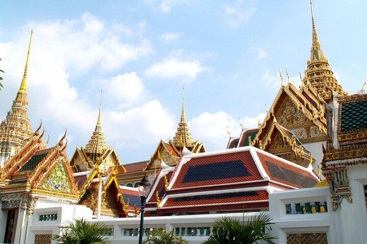 Bangkok de barco: Royal Grand Palace e Emerald Buddha Tour