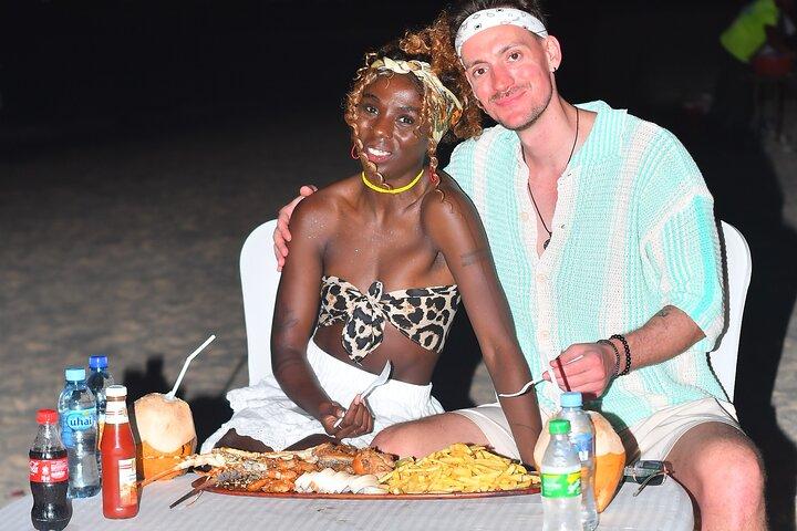 Privédiner op Sandbank in Zanzibar