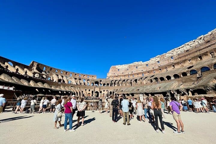 Rome: Colosseum, Roman Forum & Palatine Hill Visit + Audio Guide