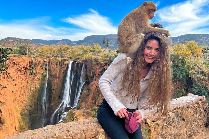 Marrakech : Ouzoud vandfald, bjergvandring, bådtur & frokost