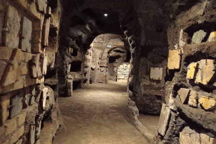 Exclusive Rome Golf Cart Tour: Catacombs, Appian Way