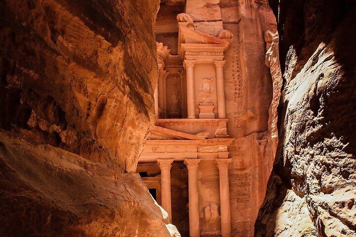3 - Tour de um dia: Amã City Tour, Petra, Wadi Rum, Lago Pink e Mar Morto