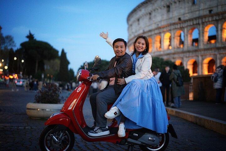 Explore Rome on a Vespa with a Professional Photographer