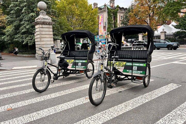 Visites officielles en cyclo-pousse de Central Park